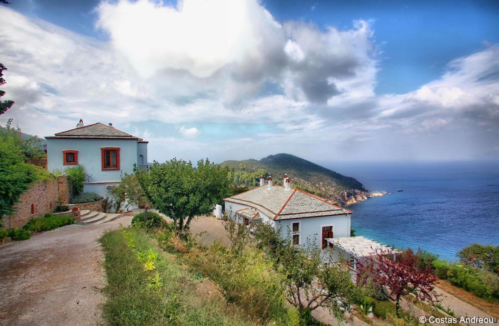 Stolios Apartment Skopelos Town Bagian luar foto